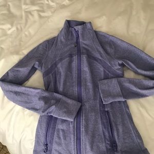 Lavender LuluLemon zipup.